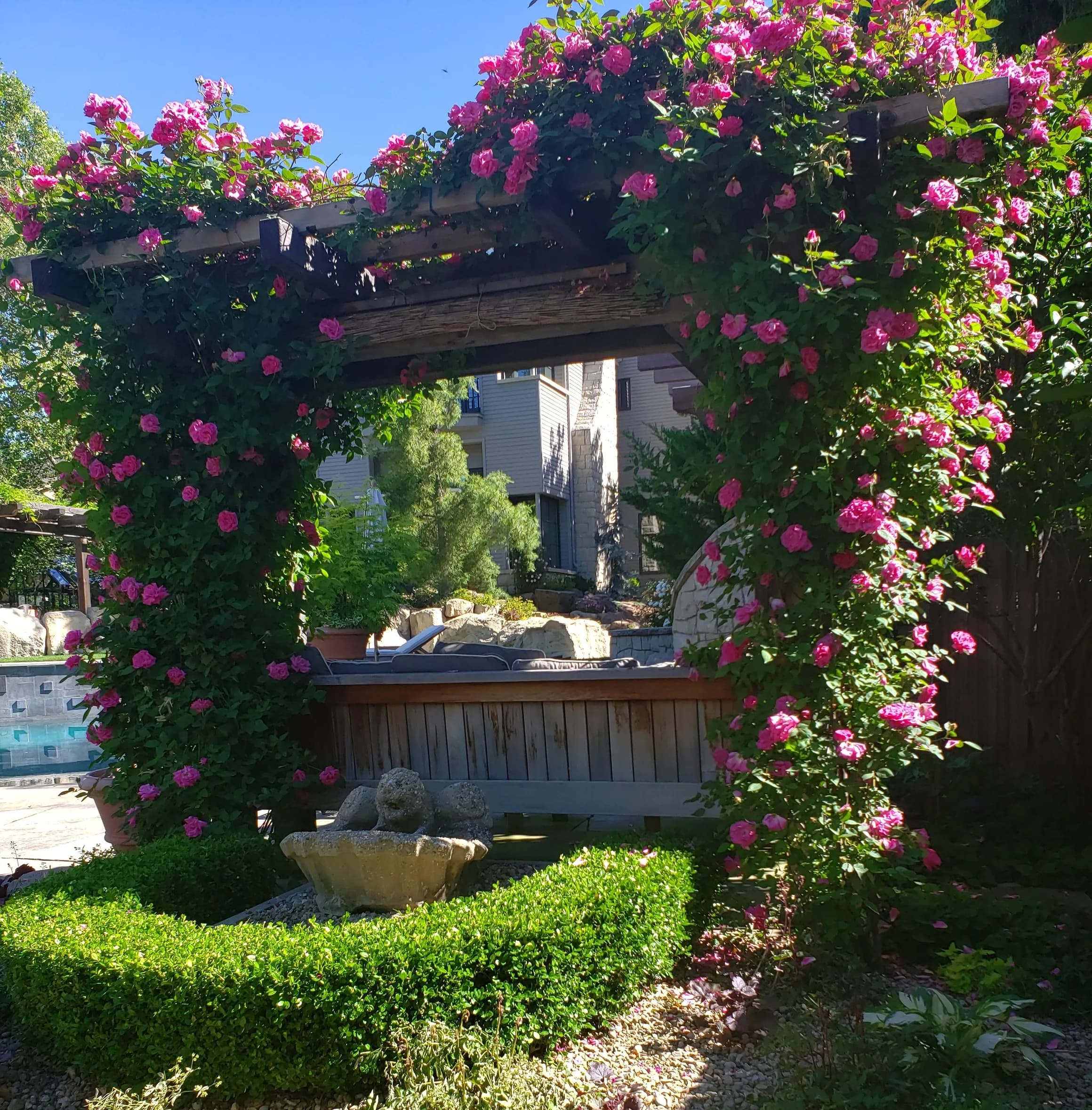 Outdoor living space